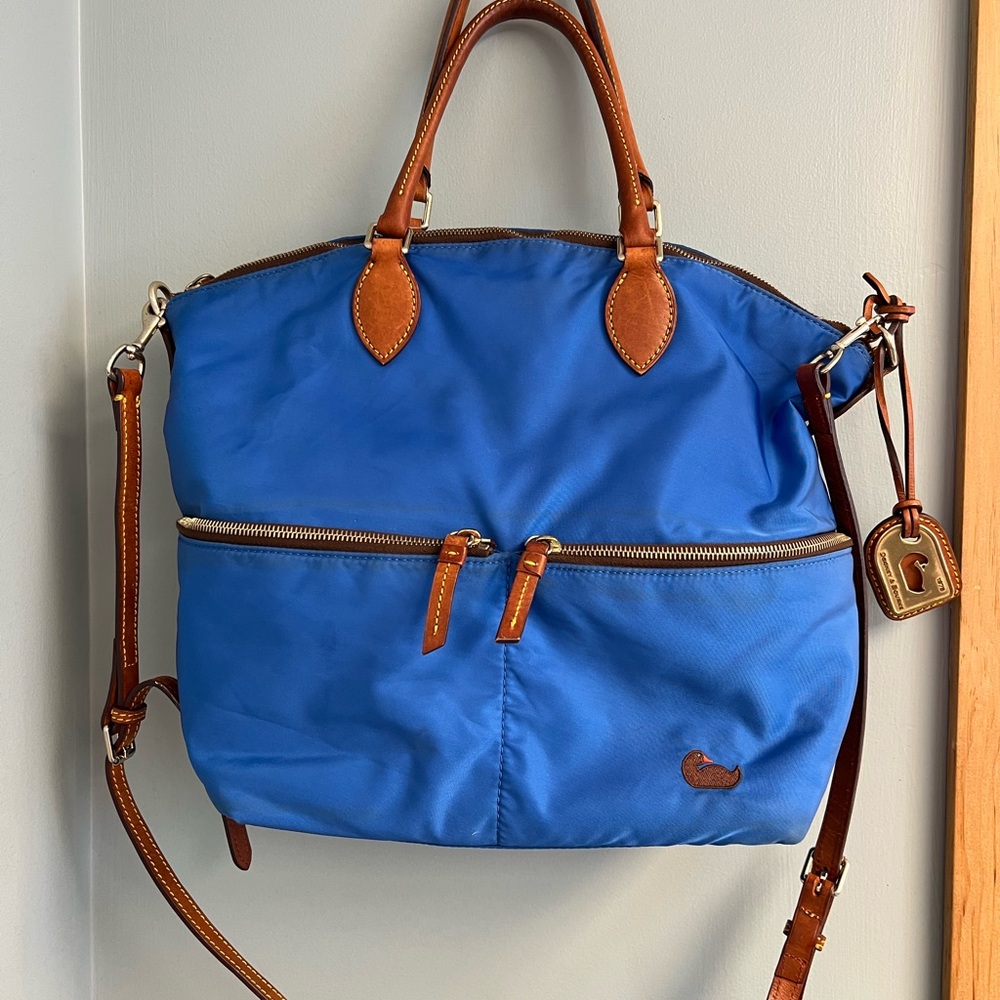Dooney and Bourke Nylon Large Pocketbook Satchel